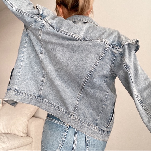 Lulus denim jacket - Picture 2 of 9